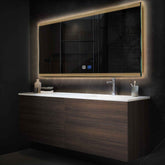 Espejo LED Rectangular | Botones táctiles | Función antivaho | Luz blanca cálida - Reyze Seria Edge Model 8